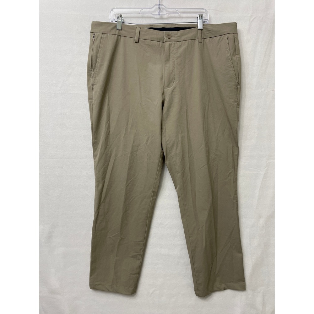 Vineyard Vines On-The-Go Pants 40x32 (Measures 40x29) Khaki Tan Stretch Chino